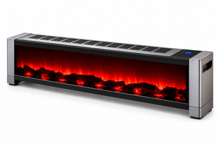 Электрический обогреватель 3D-пламя / Напольный камин 1500W / Обогреватель с LED-имитацией огня OptDropPof-24455508 фото