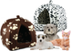 Мягкий домик для собак и кошек Pet Hut White AND-6 фото 4