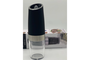 Гравитационная электрическая мельница для специй Spice bottle electronic BLACK GrantoptPof-8437 фото