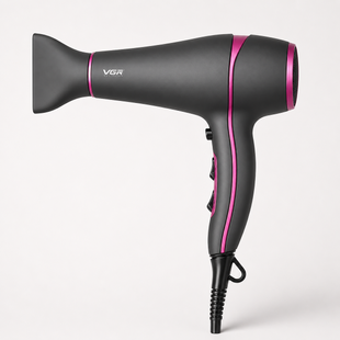 Мощный фен для укладки и сушки волос с диффузором VGR V-402 EUROmaX-7021 фото