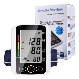 Тонометр на руку Electronic Blood Pressure Monitor (БЕЛЫЙ) (LY-86) PofMEL-16114 фото