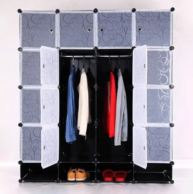 Пластиковый складной шкаф Storage Cube Cabinet MP-416-102A, 16 секций arman-Mp-416-102 фото