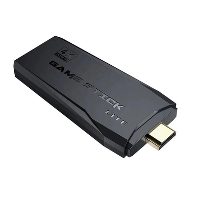 Игровая приставка Game Stick Lite 64 Gb для ТВ, 20000 игр, 4k Ultra HD, с двумя джойстиками SpartakPof-8626 фото