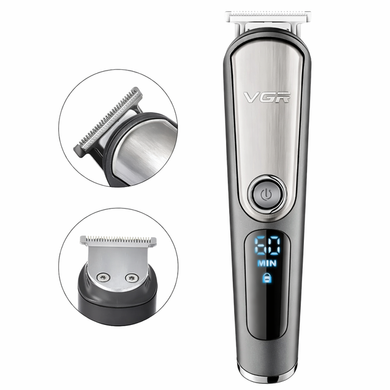 Машинка для стрижки волос аккумуляторная подзарядка USB VGR V-105 DomtePof-AD V-105 фото