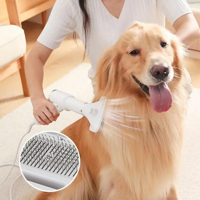 Фен-гребешок для шерсти PET GROOMING DRYER PofLambixx-ST770 фото