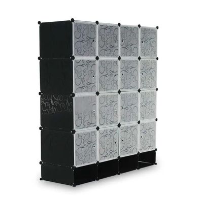 Пластикова шафа Storage Cube Cabinet MP-416-102A, 16 секцій arman-Mp-416-102 фото