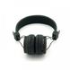 Бездротові Bluetooth Навушники з MP3 плеєром NIA-X2 Радіо блютуз Чорні spar-4068 фото 3