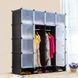 Пластиковый складной шкаф Storage Cube Cabinet MP-416-102A, 16 секций arman-Mp-416-102 фото 1