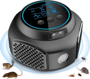 Ультразвуковий відлякувач мишей, щурів, гризунів та комах Ultrasonic HP227 OptDropPof-VEN-1224 фото