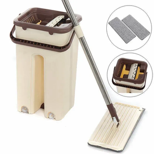 Комплект для уборки Триумф Pro Flat Mop Self Wash Сleaner 360 KontPoof/Melad-Triymf/17116 фото