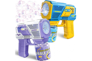 Пістолет генератор мильних бульбашок Bubble Gun (P162) (автомат.електро) MeladPof-17179 фото