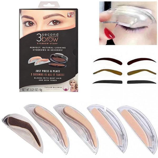 Набор штампов для бровей 3 Second Brow eyebrow stamp 208Pof-Second Brow eyebrow stamp фото