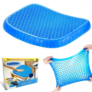 Гелевая подушка ортопедическая на стул Egg Sitter JumpexPoof-3013 фото