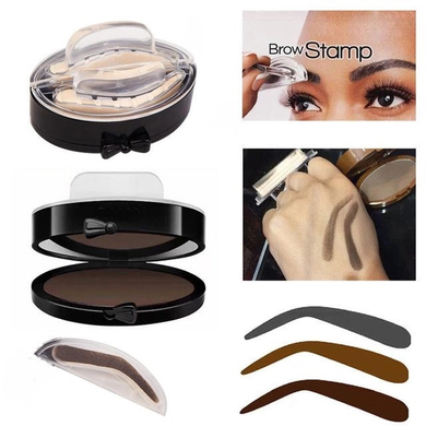 Набор штампов для бровей 3 Second Brow eyebrow stamp 208Pof-Second Brow eyebrow stamp фото
