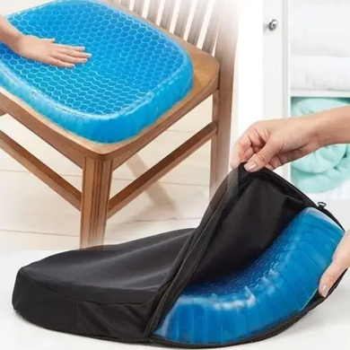 Гелевая подушка ортопедическая на стул Egg Sitter JumpexPoof-3013 фото