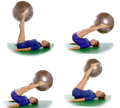 Фитбол Мяч для фитнеса (фитбол) 75 см Rising Anti Burst Gym Ball KaramanPof-ma338blue фото