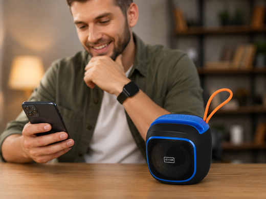 Колонка Bluetooth JZ-1125 / Портативная Bluetooth колонка OptDropPof-24480012 фото