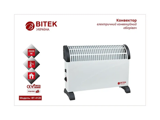 Конвектор BITEK BT-4120 Heater BT-4120 обогреватель напольный 2000Вт BITEK-BT-4120 фото