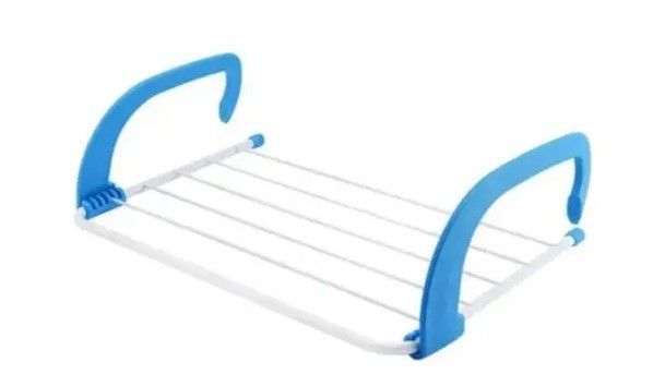 Знімна сушарка для одягу Fold Clothes Shelf блакитна GrantoptPof-Fold Clothes Shelf BLUE фото