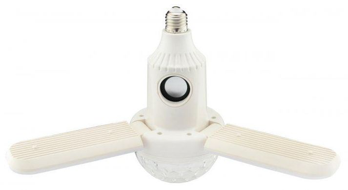 Лампа LED в патрон музыкальная с тремя лопастями. LY-106134 фото