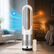 Мобільний безлопатевий вентилятор Germatic LED 1200W / Кондиціонер підлоговий 2в1 з обігрівом та охолодженням AM-018JR сенсор, пульт ДК, автоповорот 8 OptDropPof-M17380 фото 4