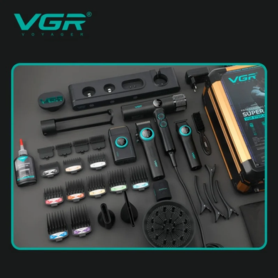 Профессиональный набор для стрижки VGR STEPLESS PRO 4in1 Matrix7kmPof-00009845 фото