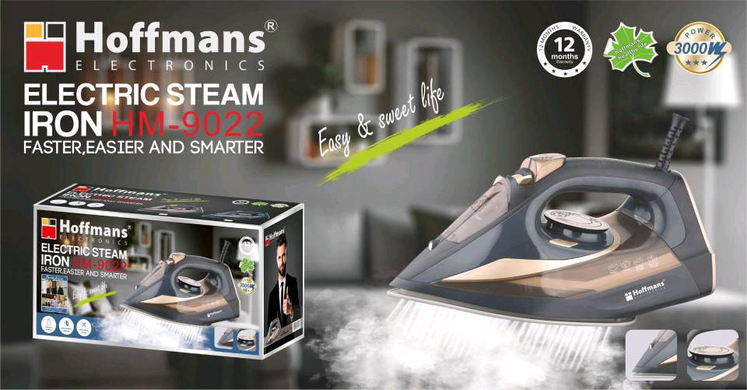 Праска Hoffmans 3000W HM-9022 MagnitoptPof-11253 фото