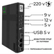 Источник бесперебойного питания UPS для роутера DC1018P 20000mAh(5V/9V/12V) 18W RainbergPof-DC1018P фото 2