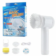 Електрична щітка для прибирання Magic Brush 5 в 1 з насадками Розпродаж Uts-5517-5523 Magic Brush фото