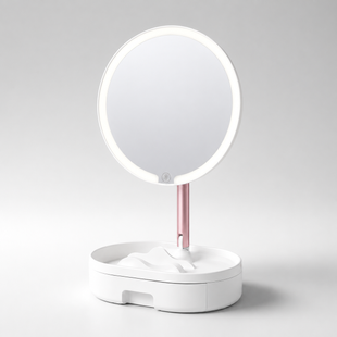 Настольное зеркало XR-6606 с LED подсветкой для макияжа MeladPof-17341 фото