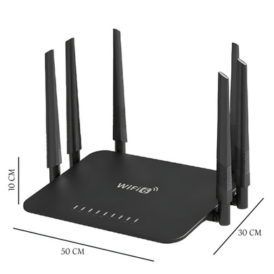 Роутер Модем Wi Fi LV-WR50Q 6 антен / Маршрутизатор беспроводной роутер WIFI (AND LV-WR50Q) OptDropPof-2053558 фото