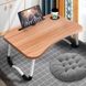 Складаний дерев'яний столик для ноутбука та планшета 60х40х30 см Vener-152 фото 1