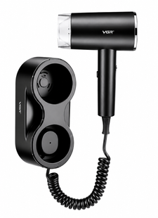 Фен VGR V 407 Black / Фен настенный 2 уровня обдува / Фэн 1600 Вт OptDropPof-sp10662 фото