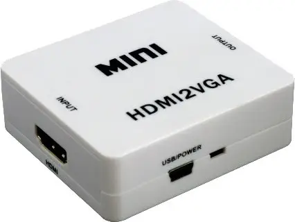 Конвертер адаптер с HDMI на VGA USB питание и аудио SPAR4272 фото