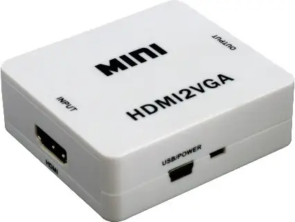 Конвертер адаптер з HDMI на VGA USB живлення та аудіо SPAR4272 фото