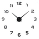 Часы настенные 3D "DIY" ZH172510(с цифрами) Черные 90 см 205-ZH172510 фото 4