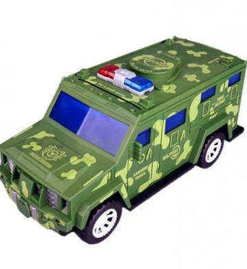 Військова машинка сейф скарбничка Military Car Safe Box з кодовим замком mel-4664564564 фото