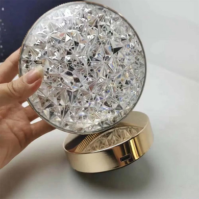 Настільна лампа з кристалами та діамантами Creatice Table Lamp 19 dtope-Lamp19 фото
