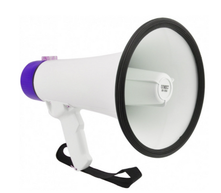 Ручний мегафон рупор гучномовець UKC Megaphone ER 55 12v Matrix7kmPof-12519 фото