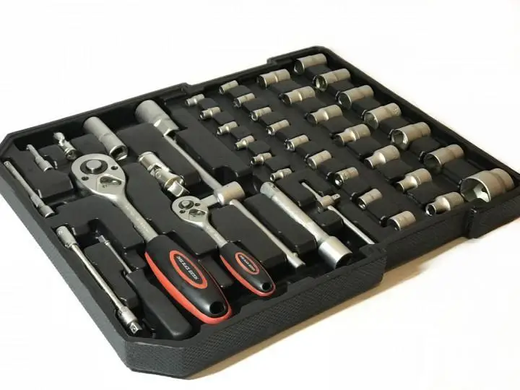 Большой набор инструментов Swiss kraft 408 шт в чемодане набор инструментов, ключей и головок с трещоткой yak-205331 фото