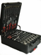 Большой набор инструментов Swiss kraft 408 шт в чемодане набор инструментов, ключей и головок с трещоткой yak-205331 фото 3