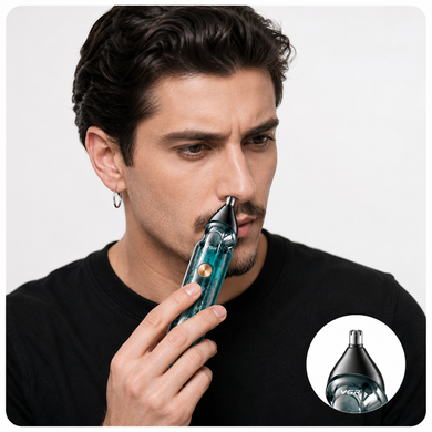 Машинка для стрижки волос VGR V 102 Green / Профессиональный набор 6 в 1 VGR / Триммер+бритва+машинка для стрижки OptDropPof-sp10649 фото