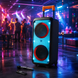 Портативная акустика ZXX-1095 80Вт / Колонка 2&times;8дюйма Bluetooth/USB/TF/AUX, FM, LED / Переносная музыкальная колонка с микрофоном для караоке OptDropPof-sp8711 фото 3