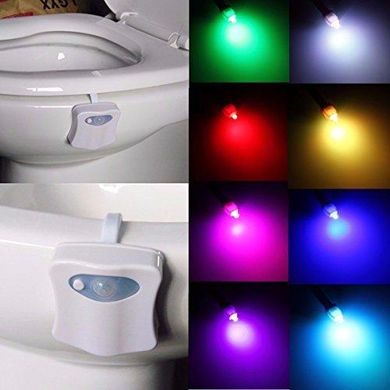 Світлодіодне підсвічування для унітазу Light Bowl LED нічне підсвічування з перемиканням кольорів Vener-173 фото