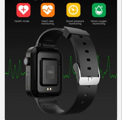 Розумний чоловічий смарт годинник Smart Watch K70 Black фітнес браслет з крокоміром і трекінгом 1s-14 фото
