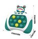 Розвиваюча дитяча іграшка головоломка жабеня Quick Pop It Зелений 4 режими гри 80 рівнів складності con27-Baby Frog фото 5