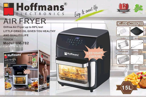 Аэрофритюрница Hoffmans 15L 2400W HM-782 MagnitoptPof-11274 фото
