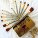 Профессиональный набор кистей для макияжа Kylie Jenner Make-up brush Gold set 12 шт JumpexPof-13880 фото 3