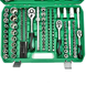 Автомобильный набор инструментов на 216 ручных инструментов в удобном пластиковом кейсе для хранения mel-216ITEMS фото 4