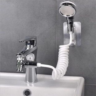 Душевая система на умывальник Modified Faucet With external Shower GrantoptPof-3741 фото